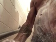 Hand job shower