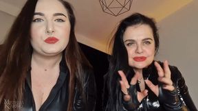 Dominatrix Dinah and I got tickling punishment for you POV - [FHD MOV] | Mistress Karino