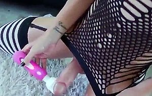 Ts sienna grace stretching her asshole