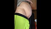 Big With A  Bike Pump - Belly Inflation with Air