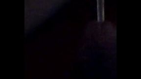 playing with my vibrating cock dildo