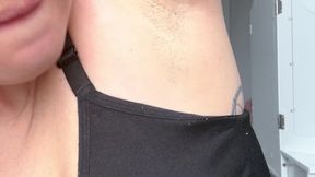 Stinky armpit self worship