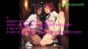 Futanari Anime Girls Seduce You With Spanish Audio Joi And Club Sex Groans