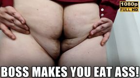 KingMarti: Boss Makes You Eat His Ass - Full HD 1080p