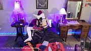 Locked, Femboy Twink Stretches Hole On Large Dildos, Sounds Cage, And Knots to Cum