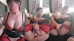 en ce mercredi debut d apres-midi pour une bonne jouissance en solo avec mon ...