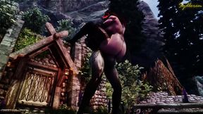 [Futa x Female] Sawira got her insides rearranged by a cock