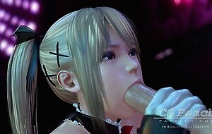 D or alive: deep blowjob by cute marie rose