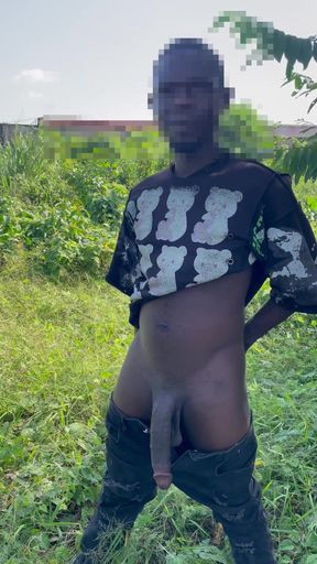 African 12 Inches Long BBC Cock
