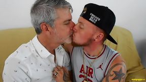 Hot Gay Kissing with Jc & Richard