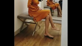 Busty Indian Girl sexy cleavage