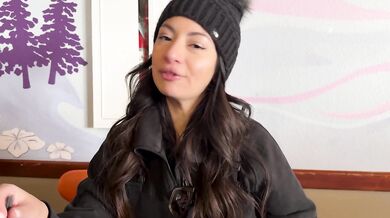 Latina busty camistrella POV reverse cowgirl facial surprise