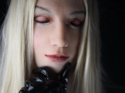 Female mask & PVC closeups