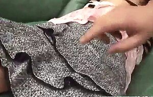 Megumi morita endures rough play on her snatch