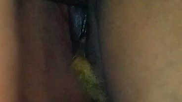 Minha preta com a buceta descolorida