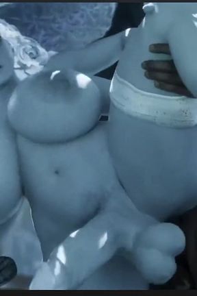 Big Huge Futa Lactating Breast Ranni Gets Fucked in Her Tight Ass Hole