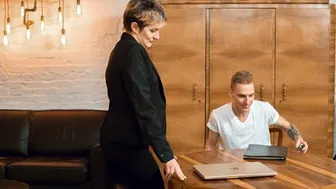 Mature tutor seduced by handsome student in passionate affair