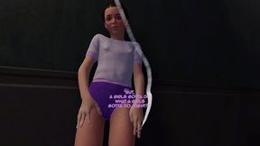 naughty brat 2: paddled for smoking