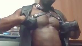 brody richardson: leather up smoke & nippleplay
