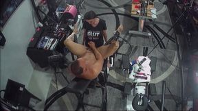 Strap on Stories - Daily Pegging Day 101 Overhead View - Fuck His Butt with Toys & a Lollipop