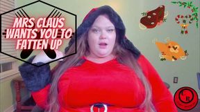 Mrs Claus Wants You To Fatten Up - CurvyRedhead - WMV