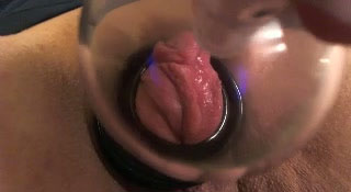 I love pumping my pussy with special BDSM sex toy