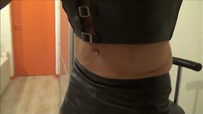 leather fetish whore