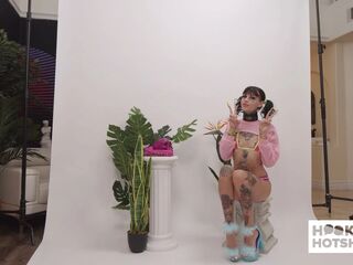 Bts - Inked Cc Doll Discloses Her Body in a Daring Photoshoot!