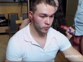 Gay Fucks beauty and sucks cock