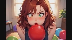 Eye Crossing Confessions #2B: Balloon Bliss with Bulging Gazes (Animated)