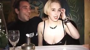 Unprotected Parisian passion with petite, innocent Sandee, completely ignored by her Lille family and friends