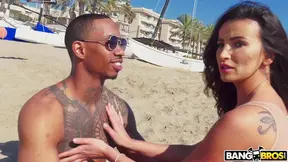 Alyssia Kent's Cock-Hungry Mouth Takes Interracial HardFuck Action