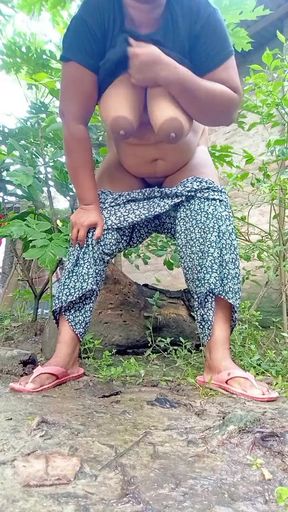 Stunning moment from &quot;outdoor Sissy and finggaring in pussy.&quot;