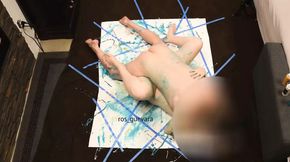 Big Ass MILF Ros Guevara and Jay Kerwin Make Art by Fucking in All Positions...