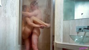 Wet Steamy Shower Morning Sex Gives A Passionate Couple The Perfect Start To The Day