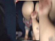 Compilación de la cuñada culona, le encanta que le deje la mano pintada como un tatuajes en su culo