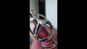 nylonjunge und seine harnrohre 1