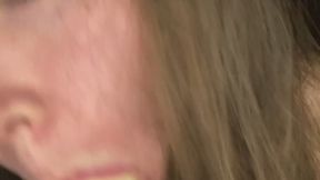 Busty Niki's Intense Close-Up Dildo Suck – Black Hole Vacuum Power