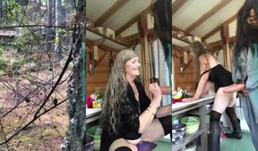 Unleashing the Myth: Sultry Mature Tempts with a Monster Dildo!