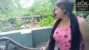 Indian stepmom gives naughty lesson to innocent son
