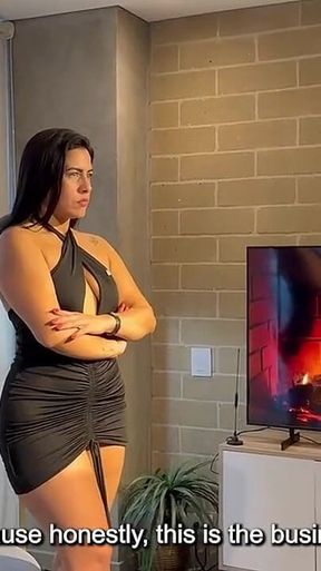 Esta Es Una Entrevista Muy Humeda! Hot MILF Con Un Gran Culo Es Follada Duro - Kylei Ellish