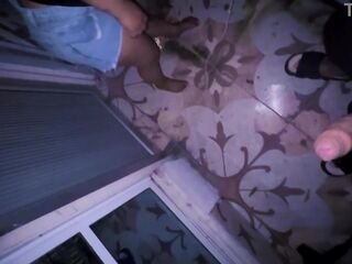 18-year-old stepdaughter desires her stepfather to have sex with her and seduces him after arriving home!