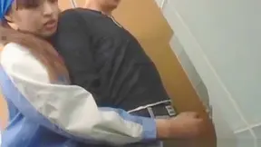 Asian Toilet Attendant Ambushed – Hot Public Restroom Sex Unfolds