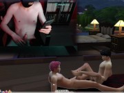 Sims 4 - Yuji X Megumi X Nobara - Jujutsu Kaisen