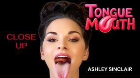 Close Up Tongue and Mouth Ashley Sinclair 4K mp4