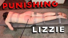 Punishing my girlfriend on the spanking bench