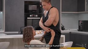 Eyes Witness: Parents'_ Fire Hot Fuck In The Kitchen