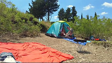 Public beach BBC gangbang with amateur wife and girlfriend