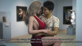 Wife and Stepmother Real Fucking Sophia's Secret Affair with Haru