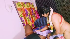 Beautiful Indian stepmom unfortunately hardcore fucking with stepson Telugu dirty talks.